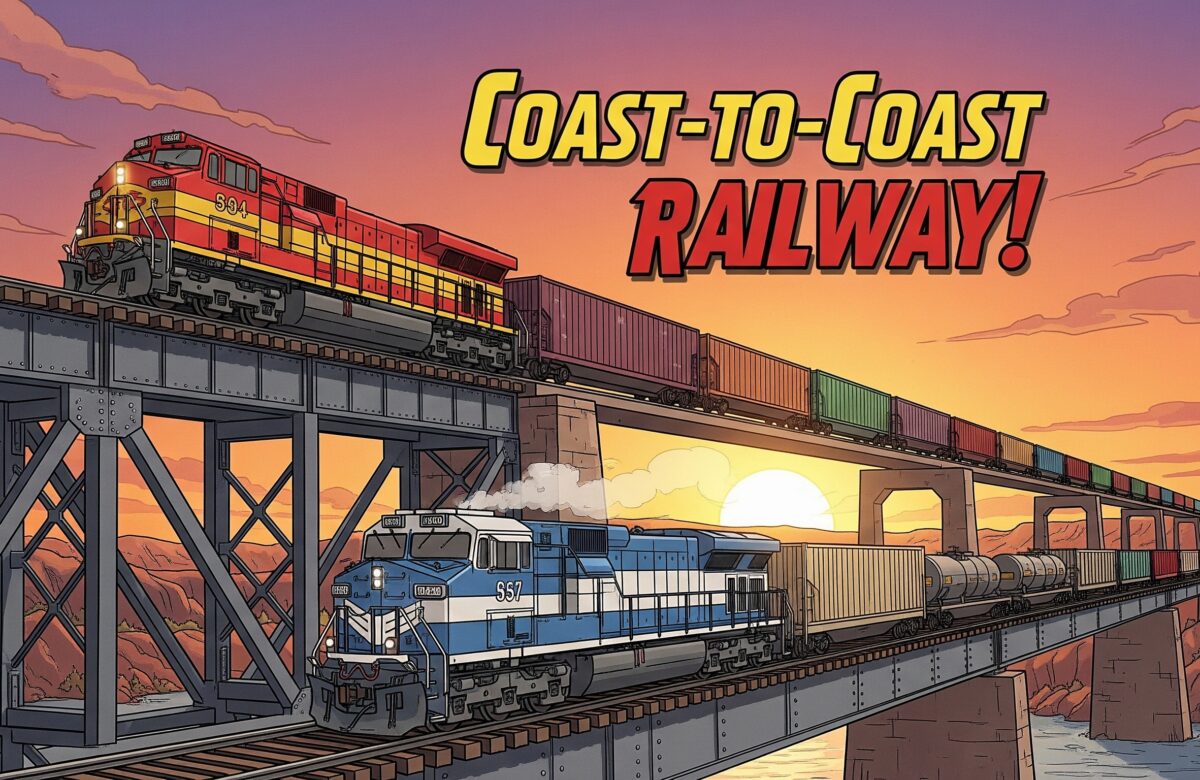 Coast-To-Coast Railway: Union Pacific to acquire Norfolk Southern in Historic Deal!