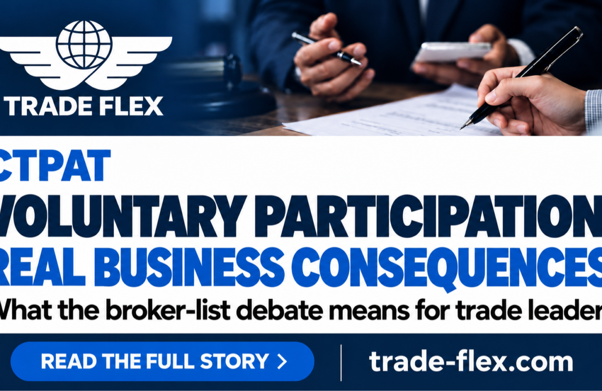 CTPAT Is Voluntary. Then Came the Broker List.